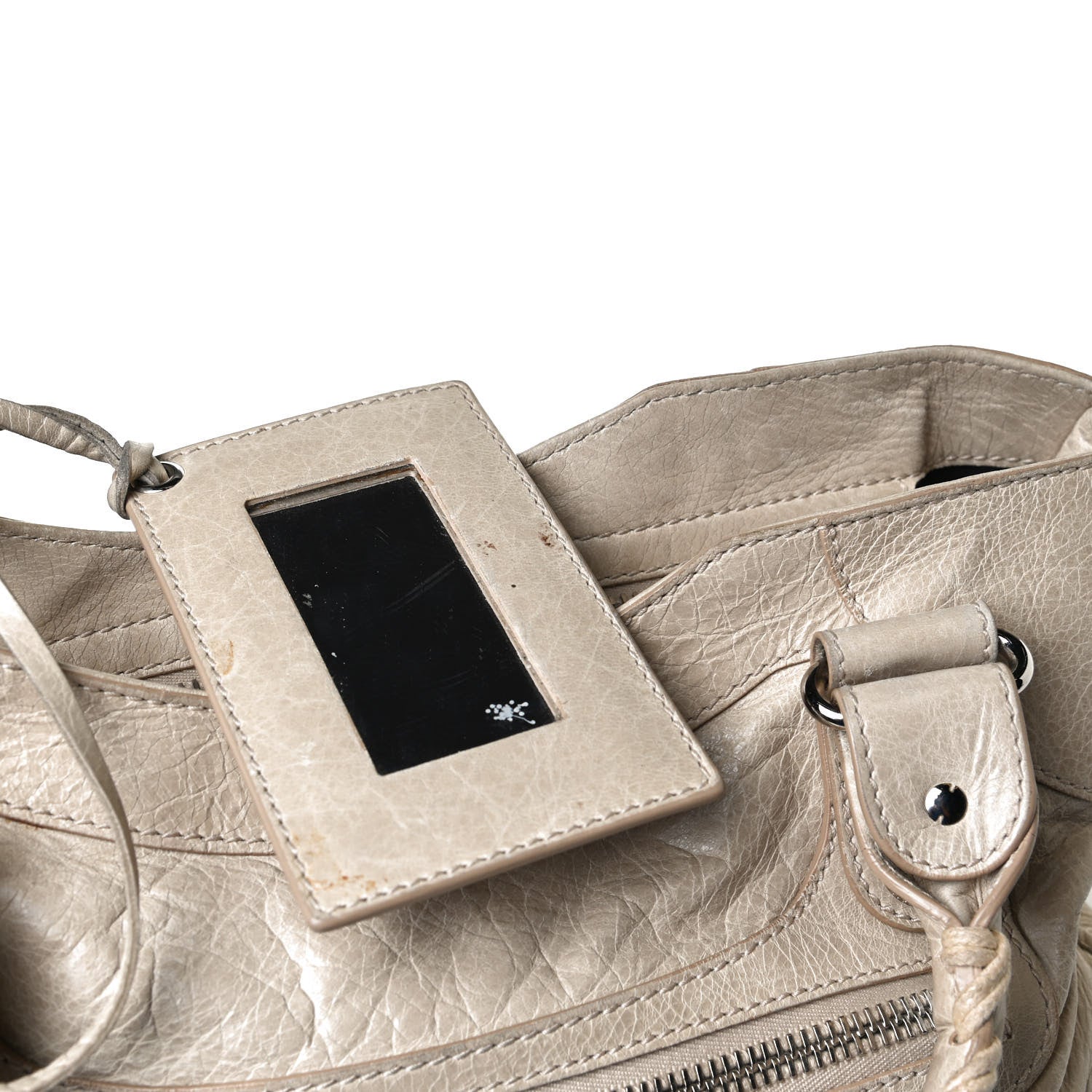 Balenciaga Agneau Giant 21 Silver Hardware City Praline 21 of 32
