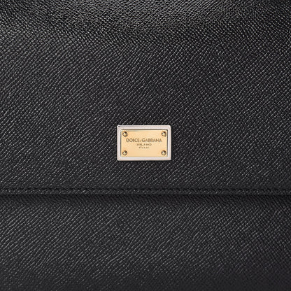 Dolce & Gabbana Dauphine Medium Miss Sicily Satchel Black 8 of 10