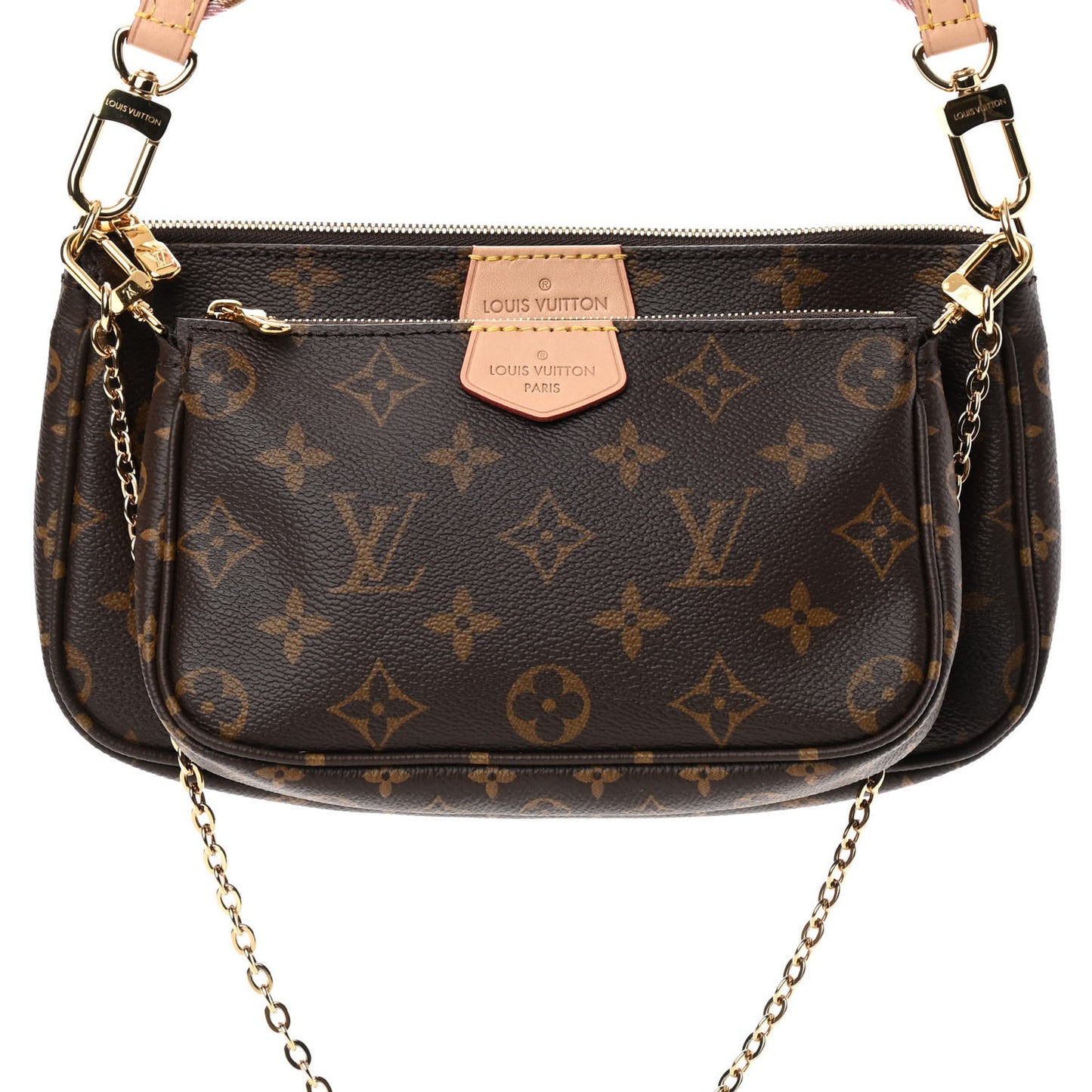 Monogram Multi Pochette Accessories Rose Clair