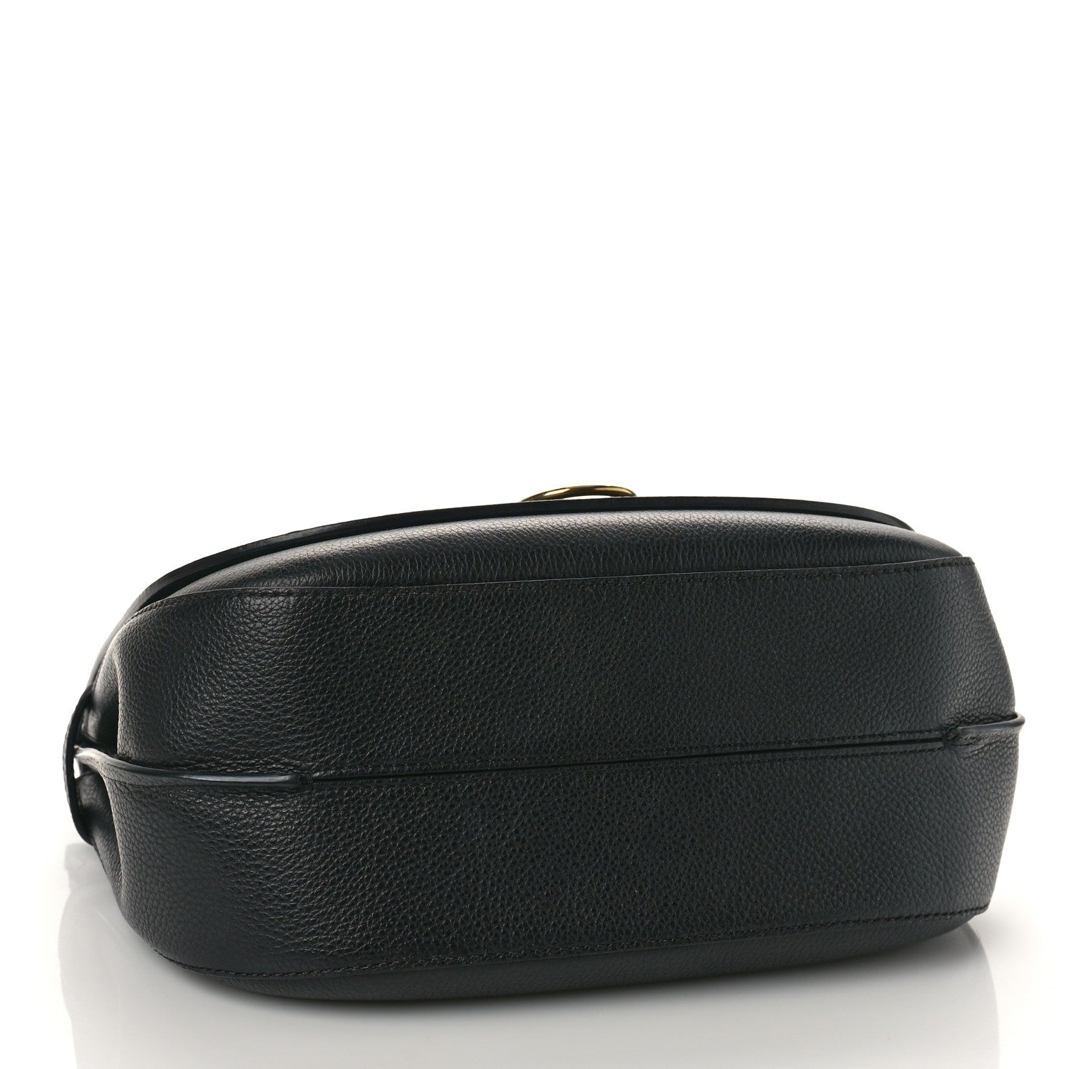 Mulberry Small Classic Grain Calfskin Amberley Satchel Black 4 of 8
