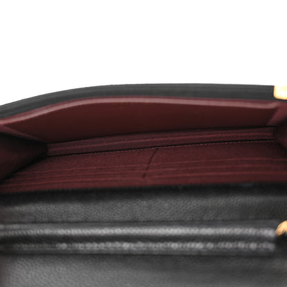 Chanel Caviar Quilted Wallet on Chain WOC Black 5 of 12