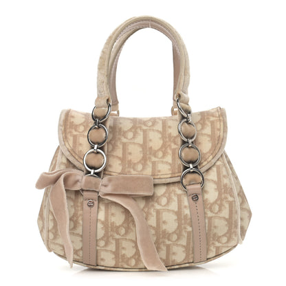 Christian Dior Monogram Mini Romantique Trotter Bag Rose 1 of 17