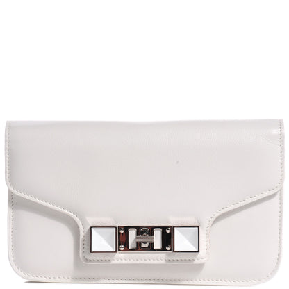 Proenza Schouler Leather PS11 Chain Wallet White 1 of 8