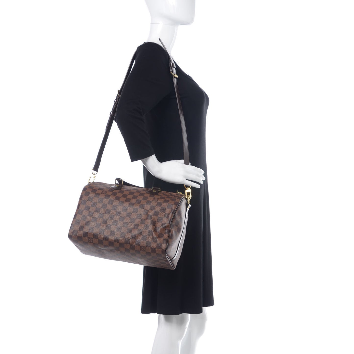 Damier Ebene Speedy Bandouliere 30