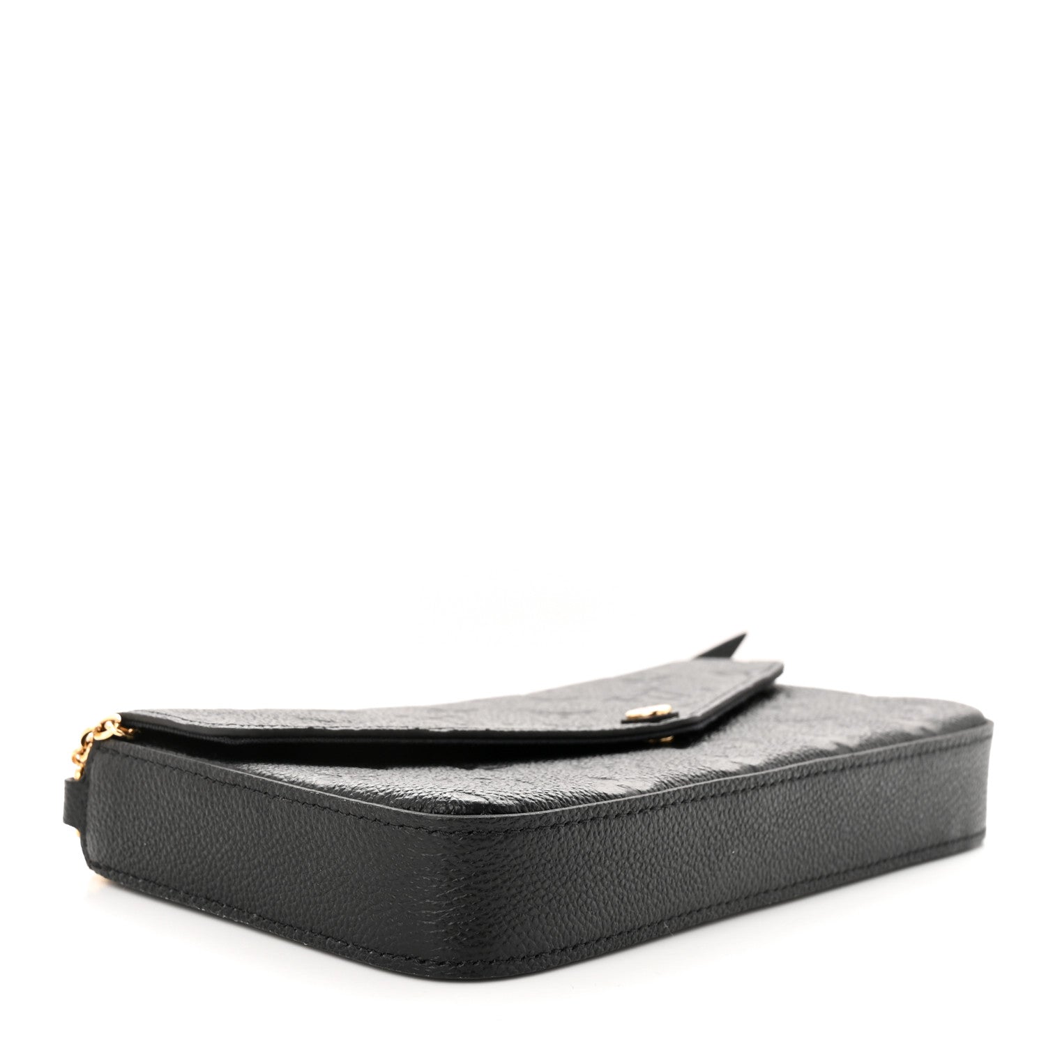 Louis Vuitton Empreinte Pochette Felicie Chain Wallet Black 5 of 11