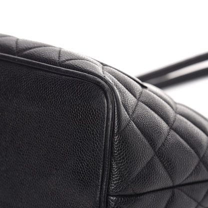 Chanel Caviar Quilted Medallion Tote Black 13 of 15