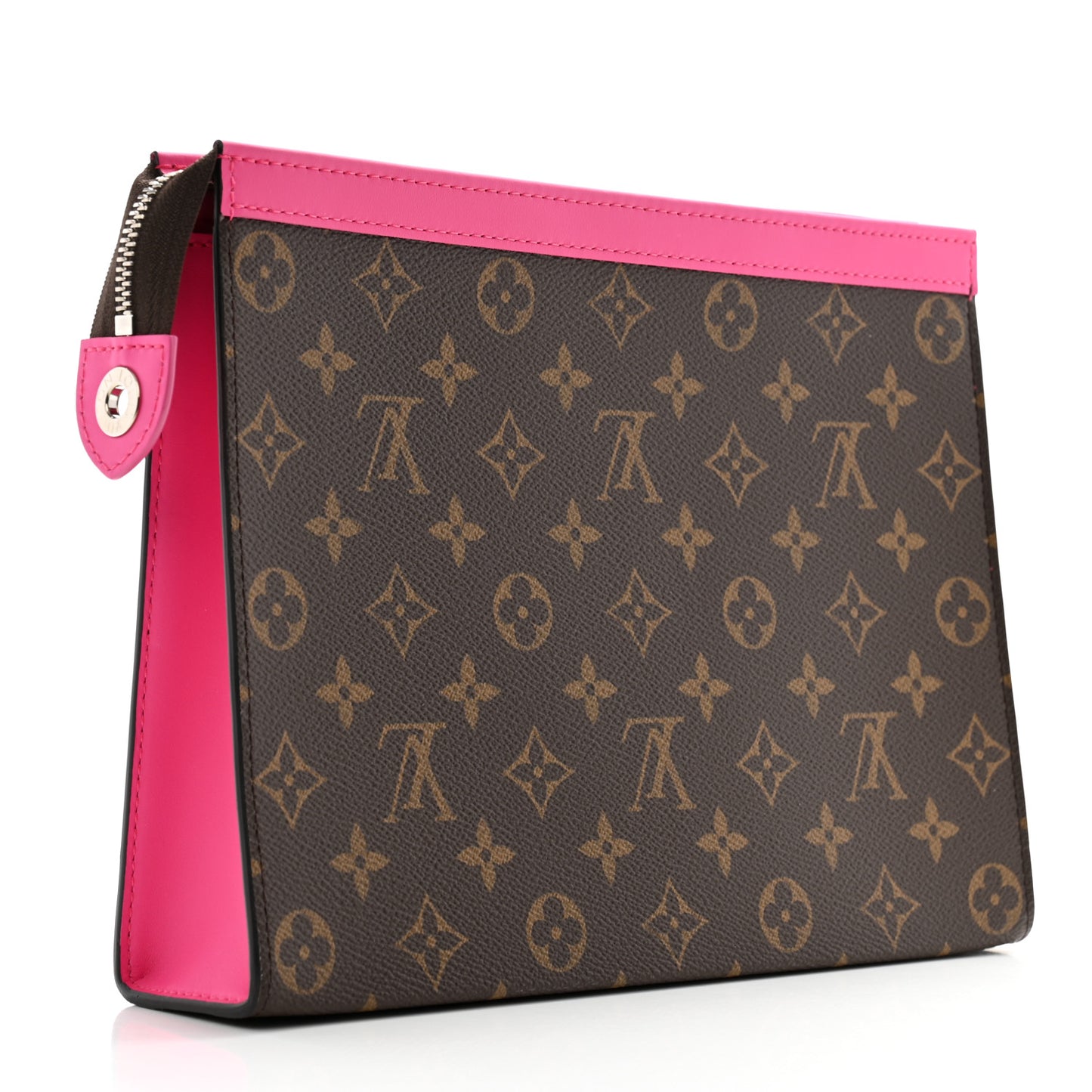 Monogram Macassar Pochette Voyage MM Fuchsia