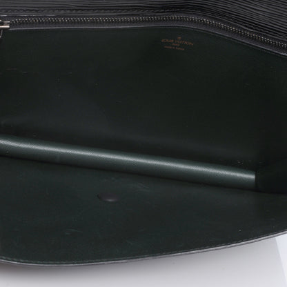 Louis Vuitton Epi Pochette Trapeze Clutch Black 5 of 7