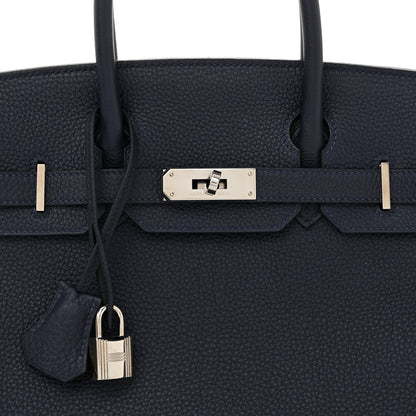 Hermes Togo Birkin 30 Bleu Nuit 8 of 11