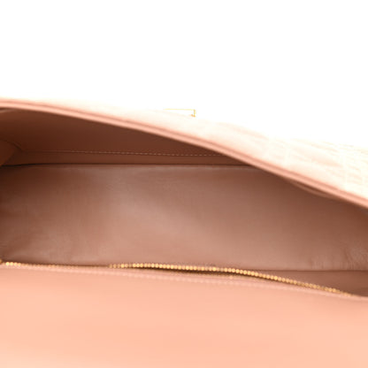 Christian Dior Grained Calfskin Cannage Large Caro Bag Rose De Vents 5 of 10