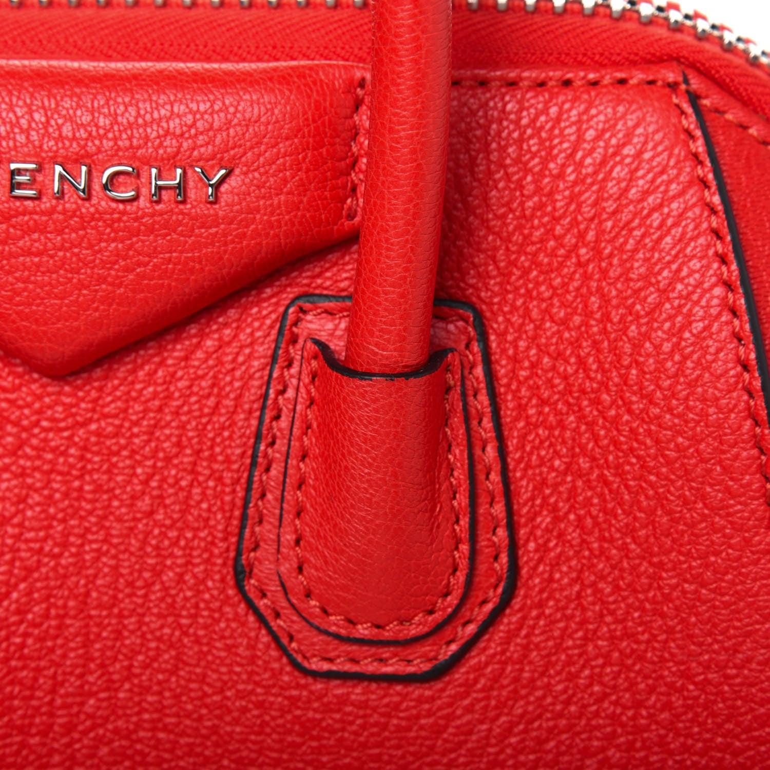 Givenchy Sugar Goatskin Mini Antigona Pop Red 15 of 16