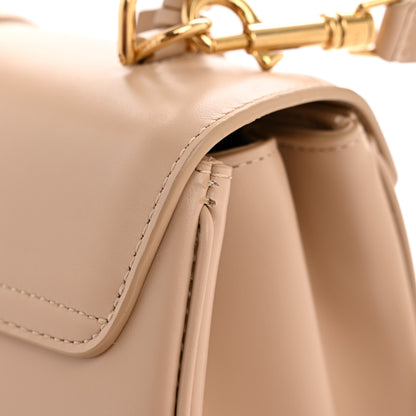 Celine Satinated Calfskin Small 16 Top Handle Bag Nude 16 of 16