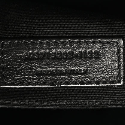 Saint Laurent Calfskin Matelasse Monogram Lou Camera Bag Black 7 of 10