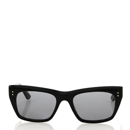 Celine Acetate Polarized Rectangular Sunglasses CL40060I Black 2 of 7