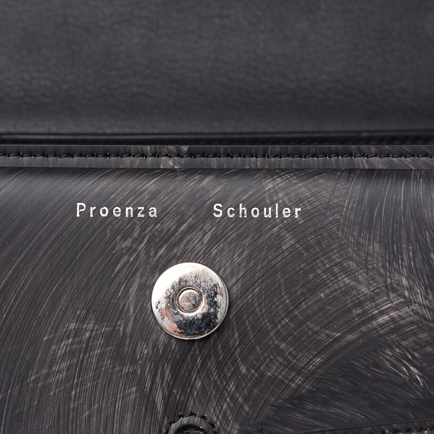 Proenza Schouler New Linosa Mini PS11 Classic Chalk Board Shoulder Bag Grey 5 of 9