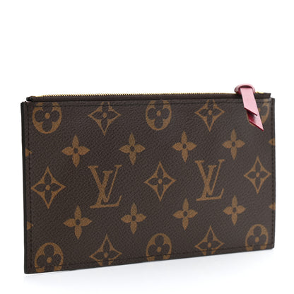 Louis Vuitton Monogram Felicie Chain Wallet Zippered Insert Fuchsia 3 of 6