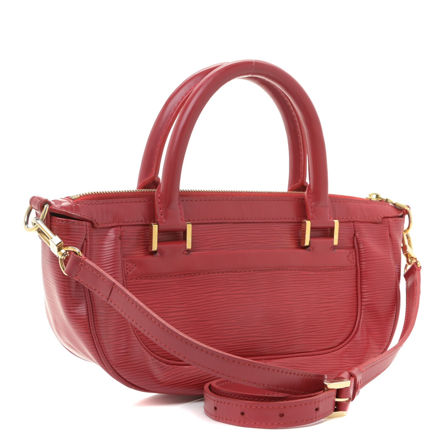 Louis Vuitton Epi Dhanura PM Castillan Red 4 of 14