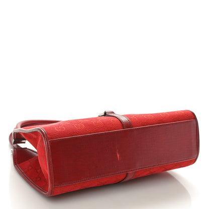 Gucci Monogram Small Bardot Bag Red 4 of 11