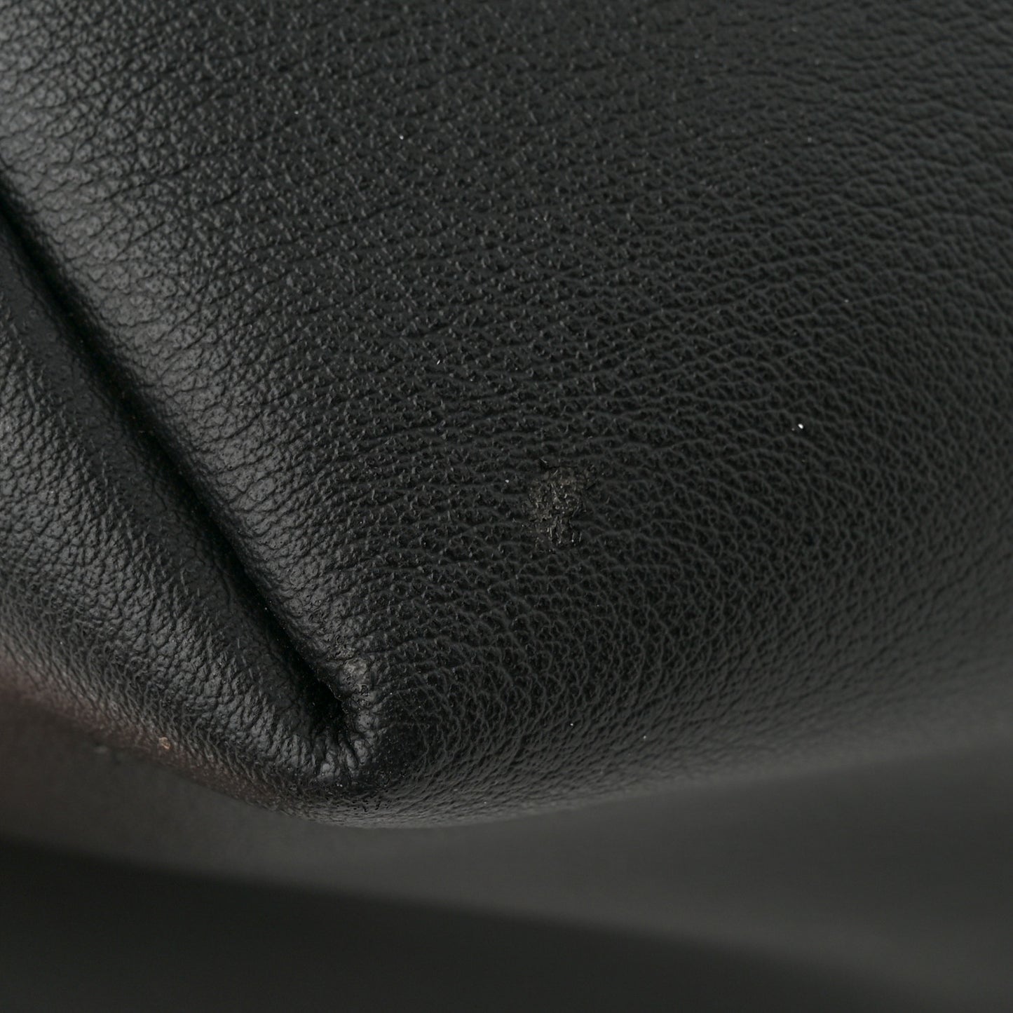 Calfskin Large Shopping Tote Black