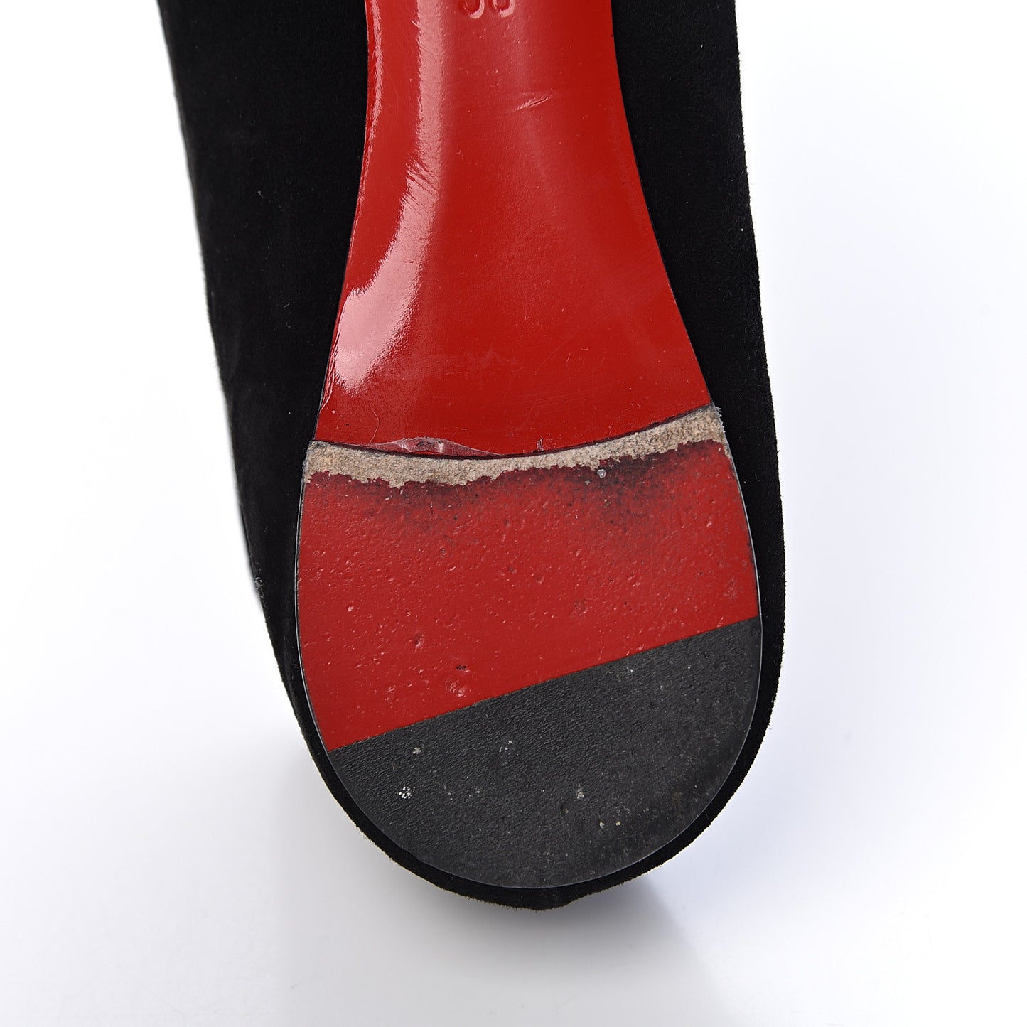 Veau Velours Anemosea Flats 38 Black