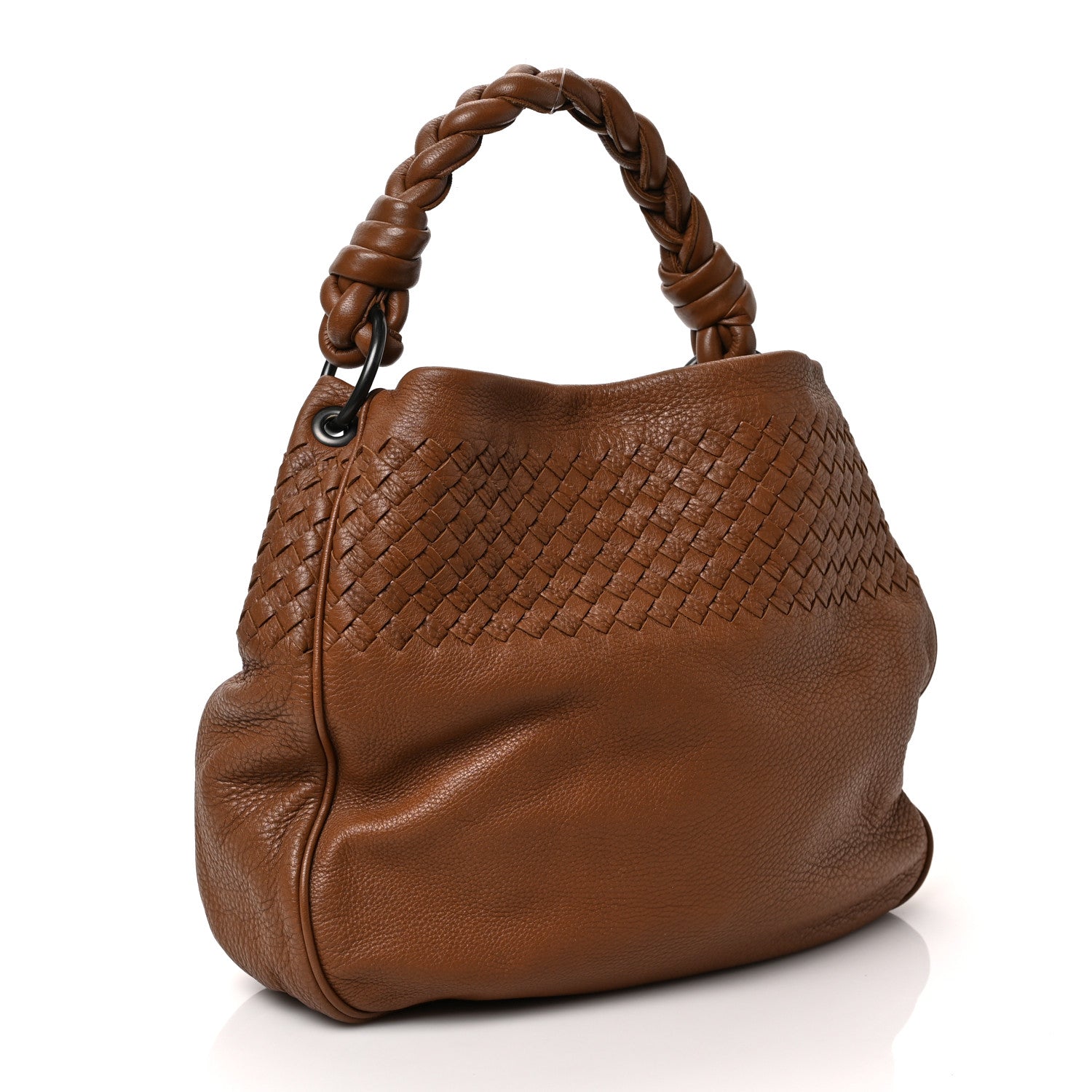 Bottega Veneta Cervo Intrecciato Shoulder Bag Brown 3 of 9