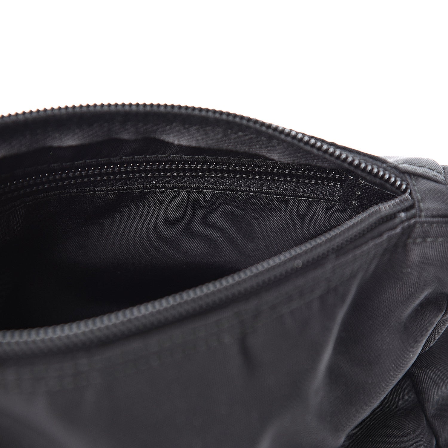 Prada Nylon Tessuto Cosmetic Pouch Black 6 of 8