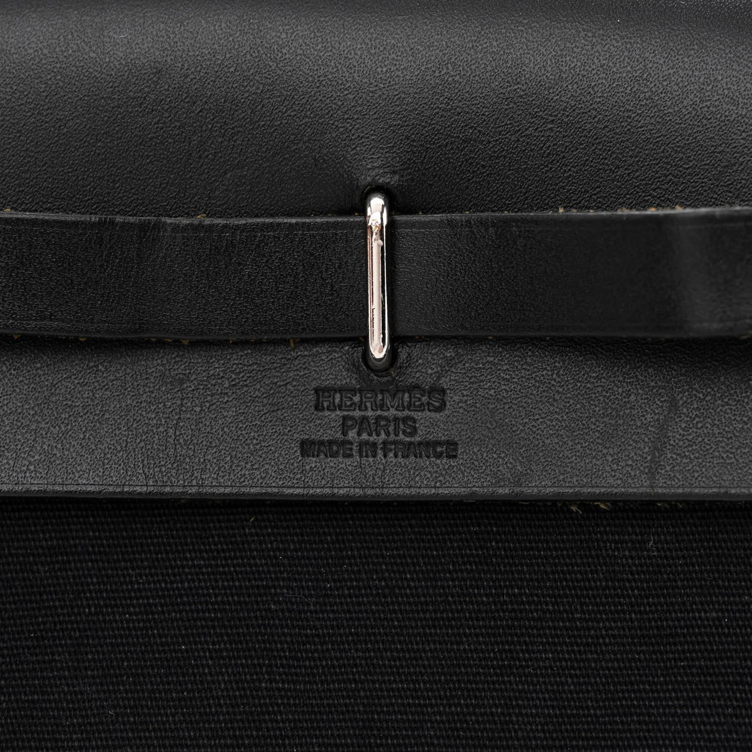 Hermes Toile Herbag TPM Black 6 of 12
