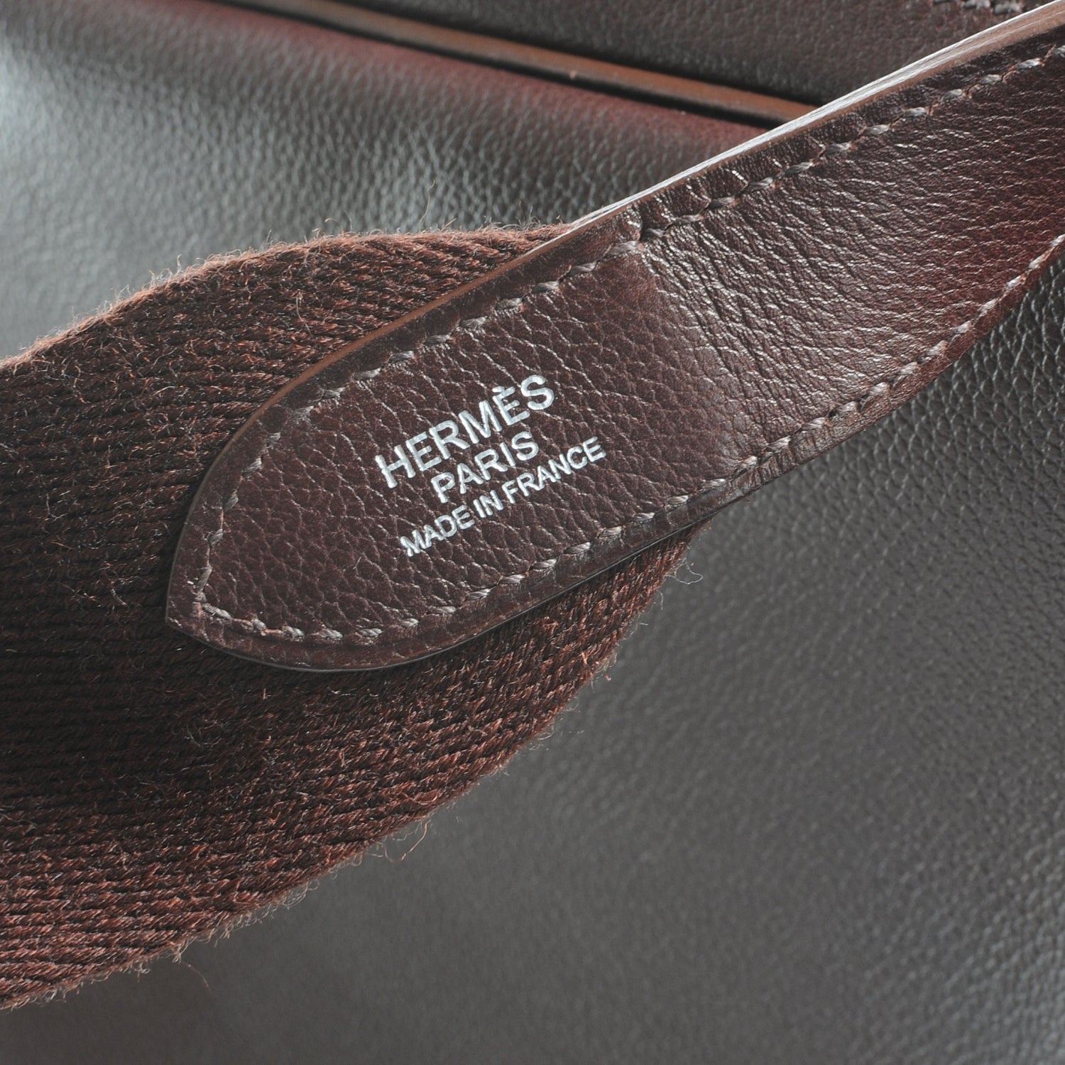 Hermes Mens Evergrain Hebdo Reporter Document Holder Havane Brown 7 of 8