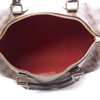 Louis Vuitton Damier Ebene Speedy 30 4 of 9