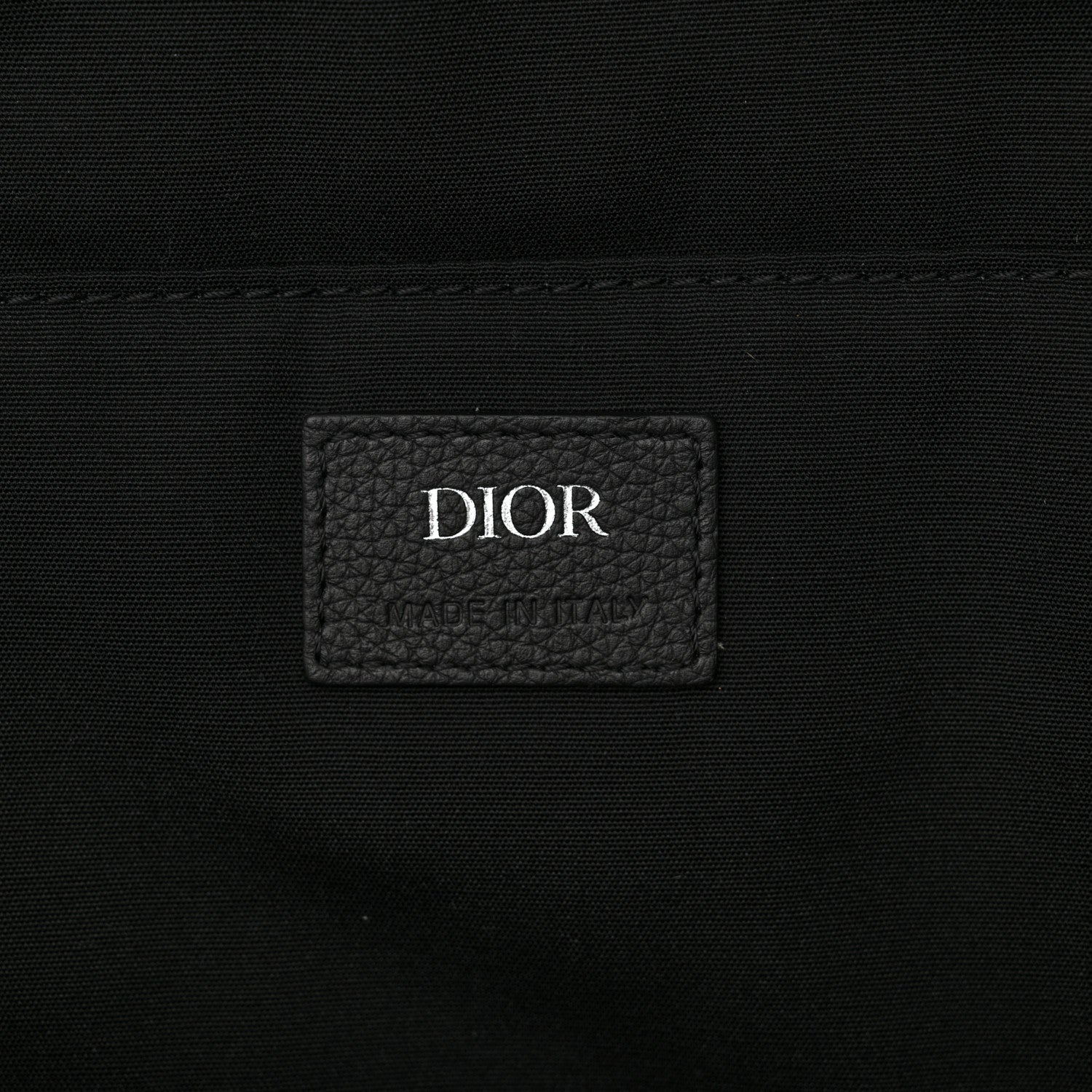 Christian Dior Oblique Calfskin Rider Backpack Beige Black 6 of 9