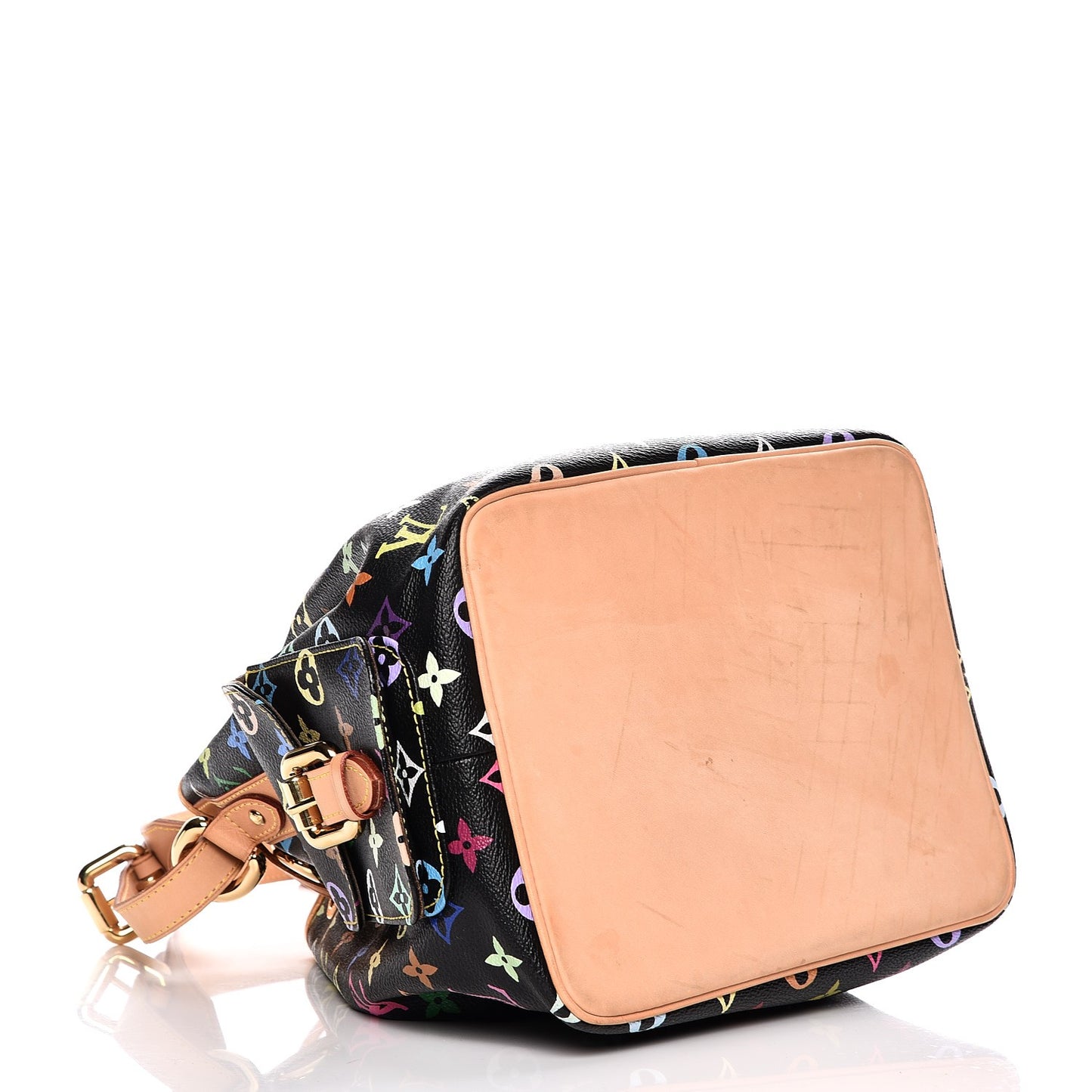 Monogram Multicolor Petit Noe Black