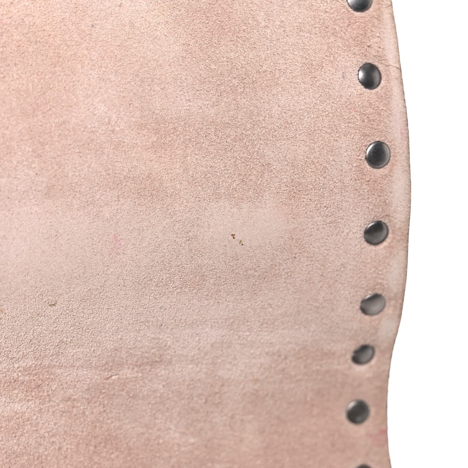 Valentino Garavani Pebbled Calfskin Onyx Small Rockstud Rolling Wristlet Clutch Soft Noisette 12 of 15