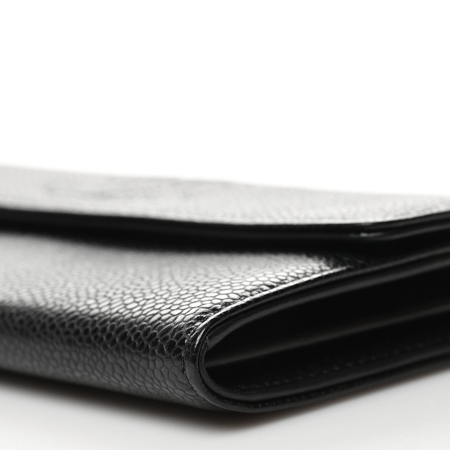 Chanel Caviar Timeless CC Large Gusset Flap Wallet Black 10 of 10