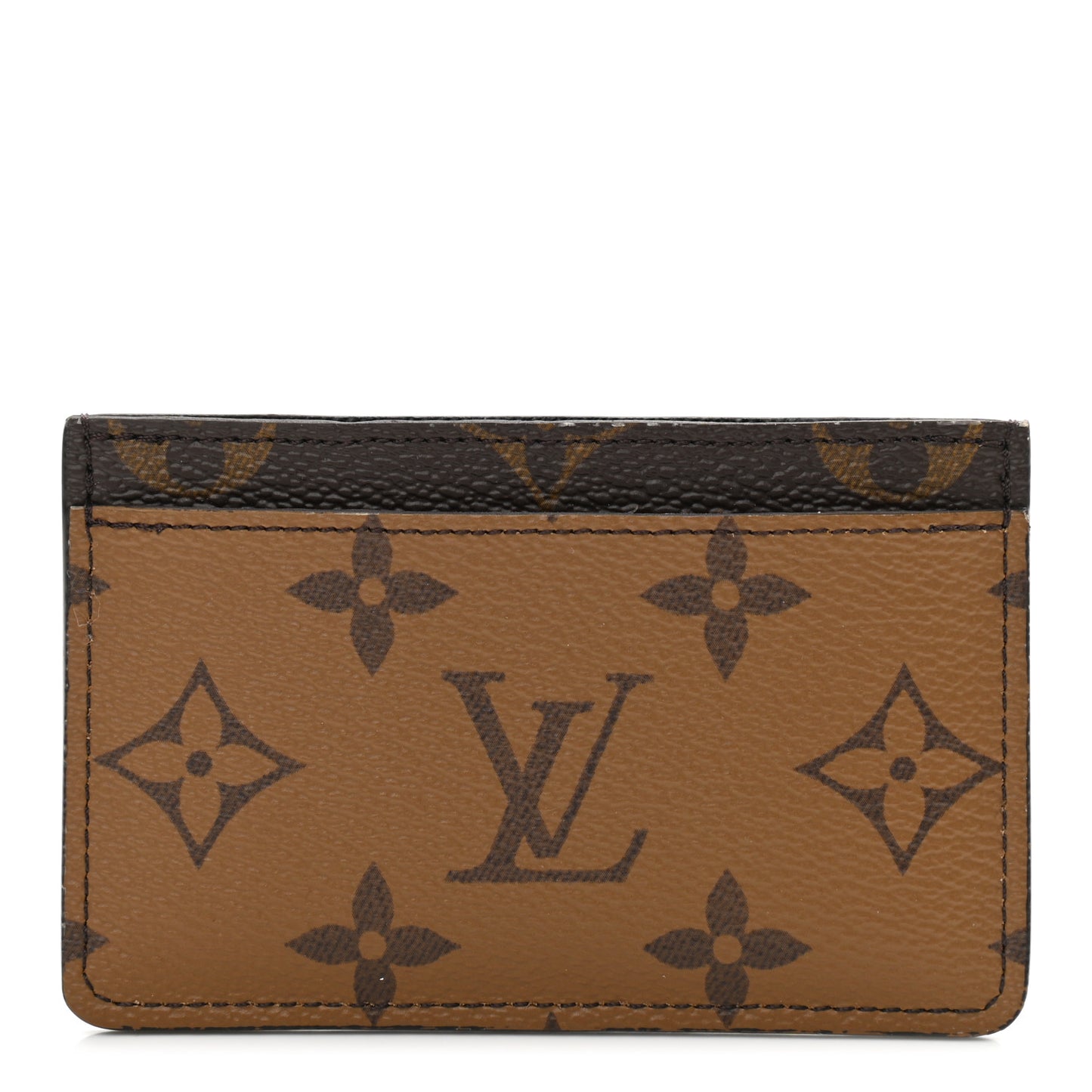 Reverse Monogram Card Holder