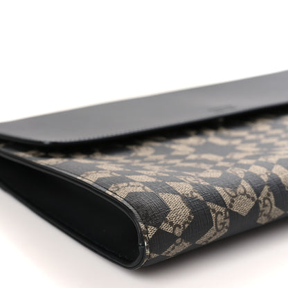 Gucci GG Supreme Monogram Caleido Print Clutch Black 8 of 9