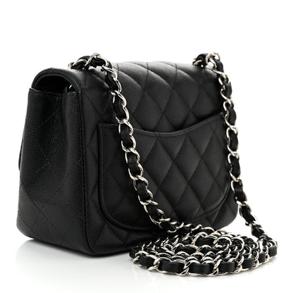 Chanel Caviar Quilted Mini Square Flap Black 3 of 11
