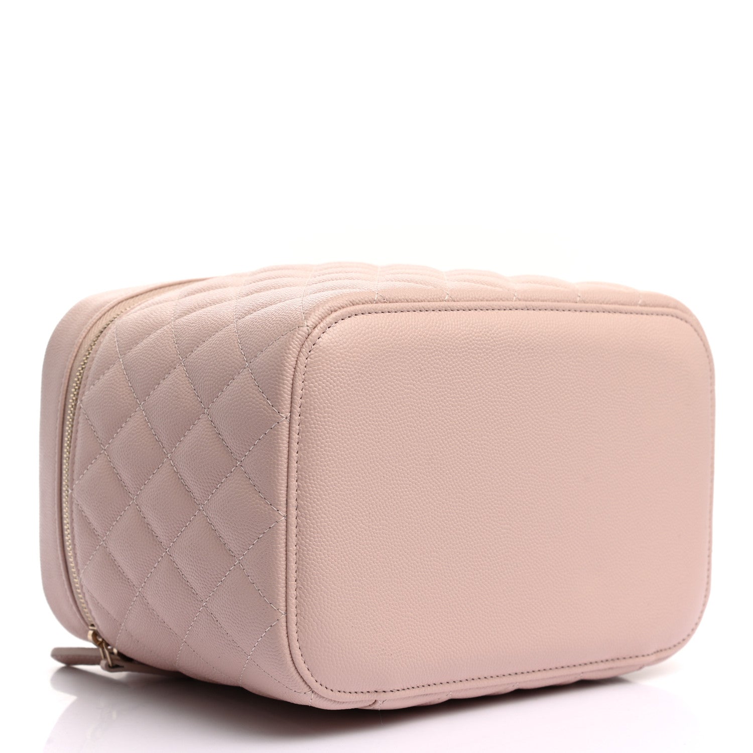Chanel Caviar Quilted Large Vanity Pouch Light Pink 4 of 9