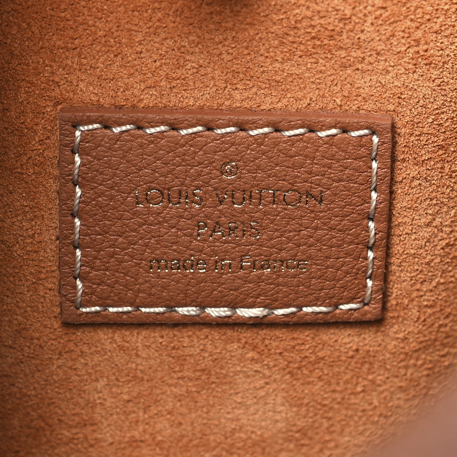 Louis Vuitton Grained Calfskin Low Key Hobo MM Cognac 7 of 10