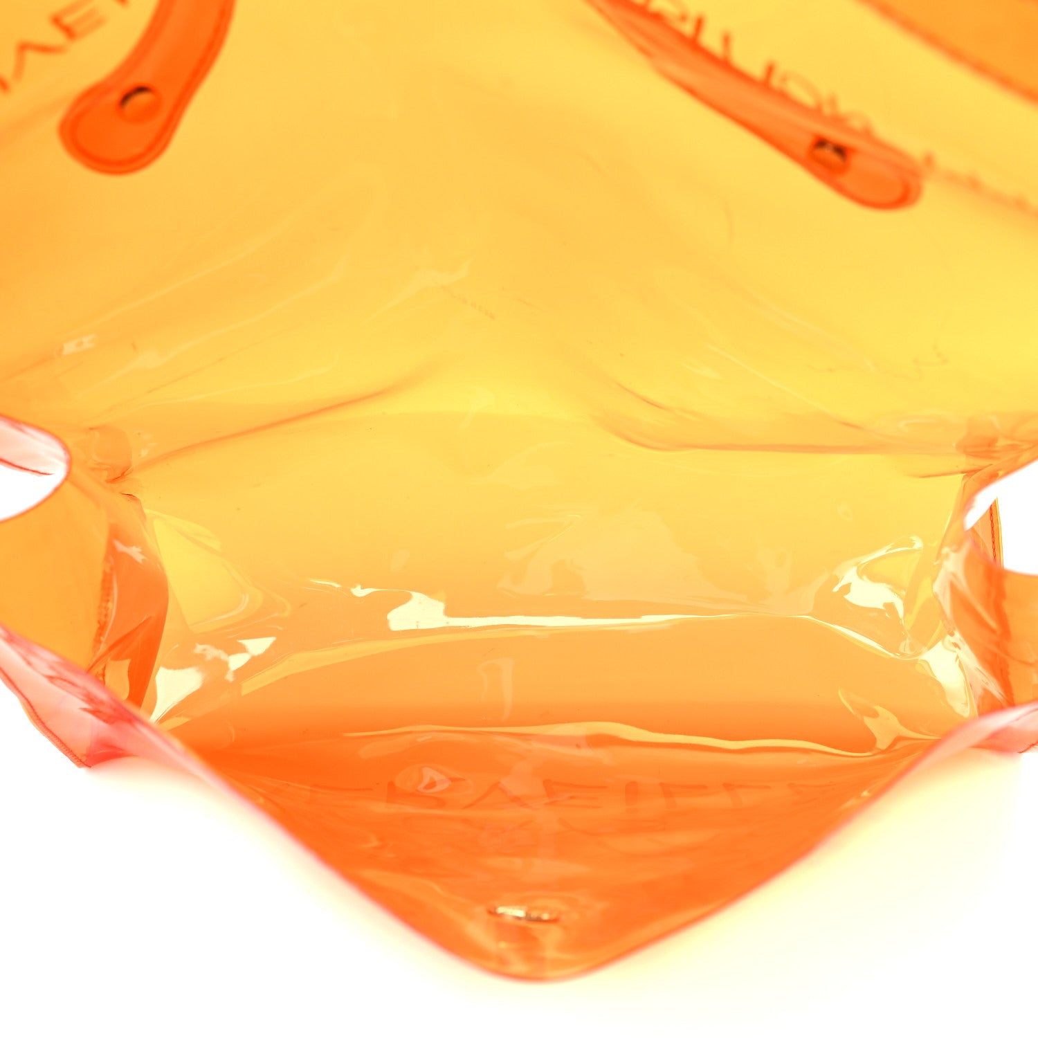 Hermes Vinyl Souvenir De L'Exposition Kelly Orange 5 of 8