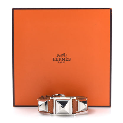 Hermes Stainless Steel Epsom 23mm Medor Quartz Watch Gold 6 of 6