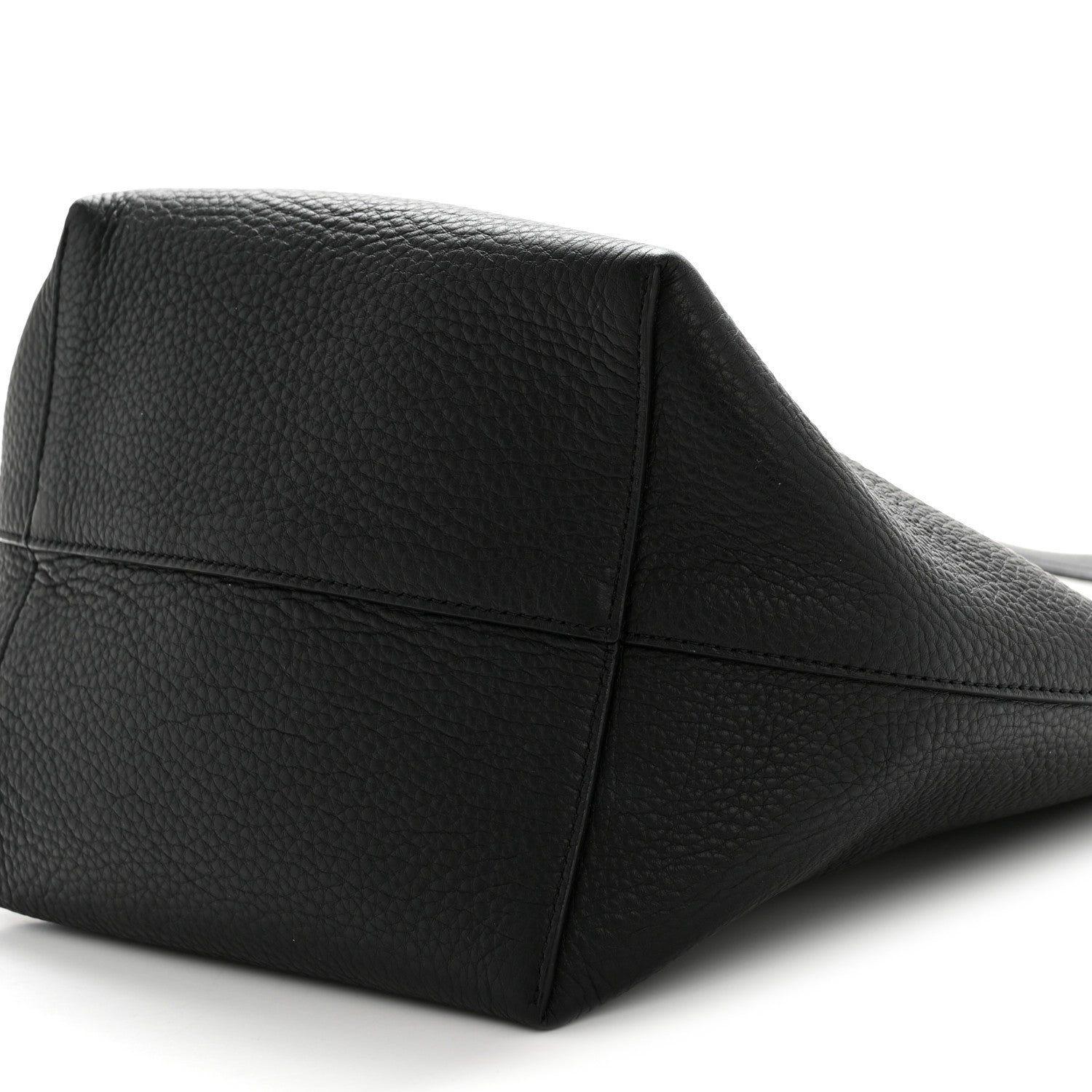The Row Grained Calfskin Medium N/S Park Tote Black 10 of 11