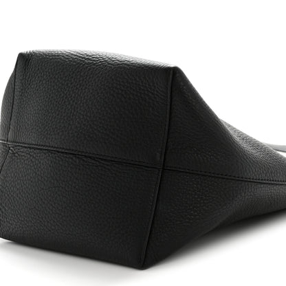 The Row Grained Calfskin Medium N/S Park Tote Black 10 of 11