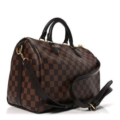 Louis Vuitton Damier Ebene Speedy Bandouliere 30 3 of 10