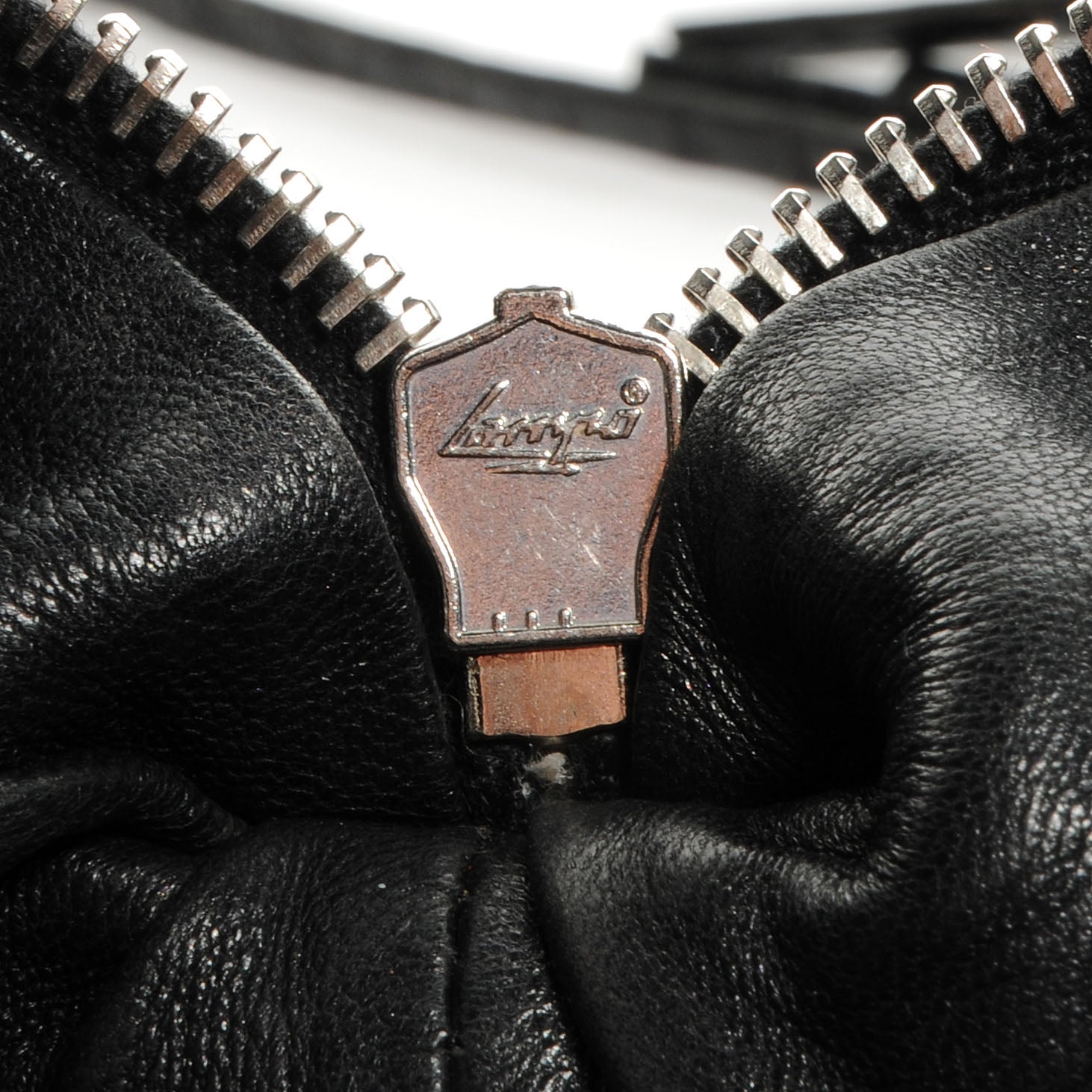 Chanel Lambskin Python Tassel Cerf Pochette Black 7 of 7