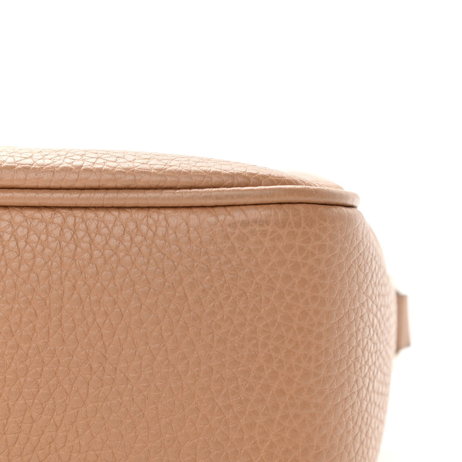 Gucci Pebbled Calfskin Small Soho Disco Bag Camelia 10 of 10