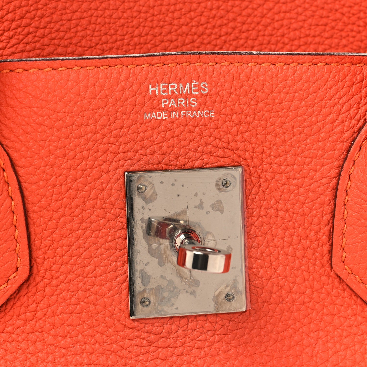 Hermes Togo Birkin 30 Feu 6 of 12