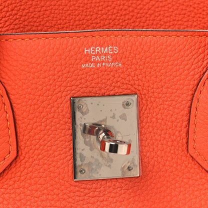 Hermes Togo Birkin 30 Feu 6 of 12