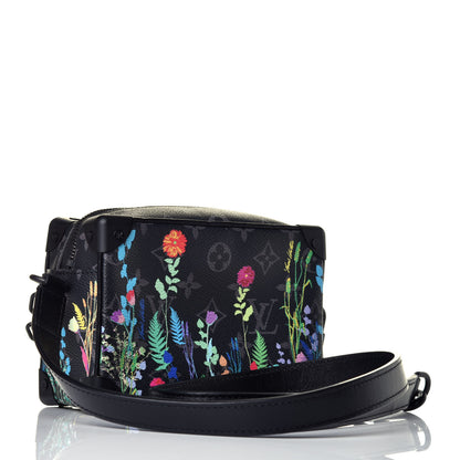 Louis Vuitton Monogram Eclipse Flower Print Mini Soft Trunk 3 of 9