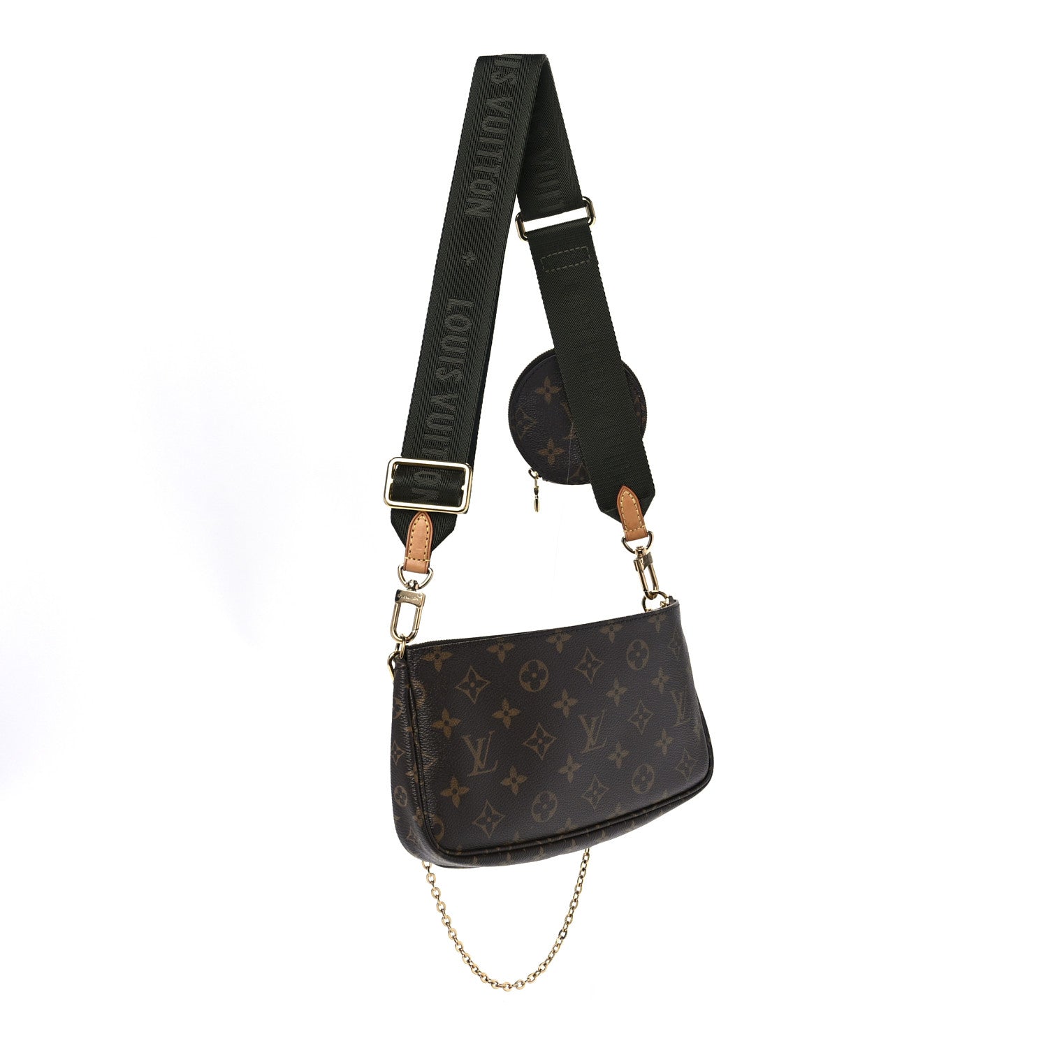 Louis Vuitton Monogram Multi Pochette Accessories Kaki 3 of 11