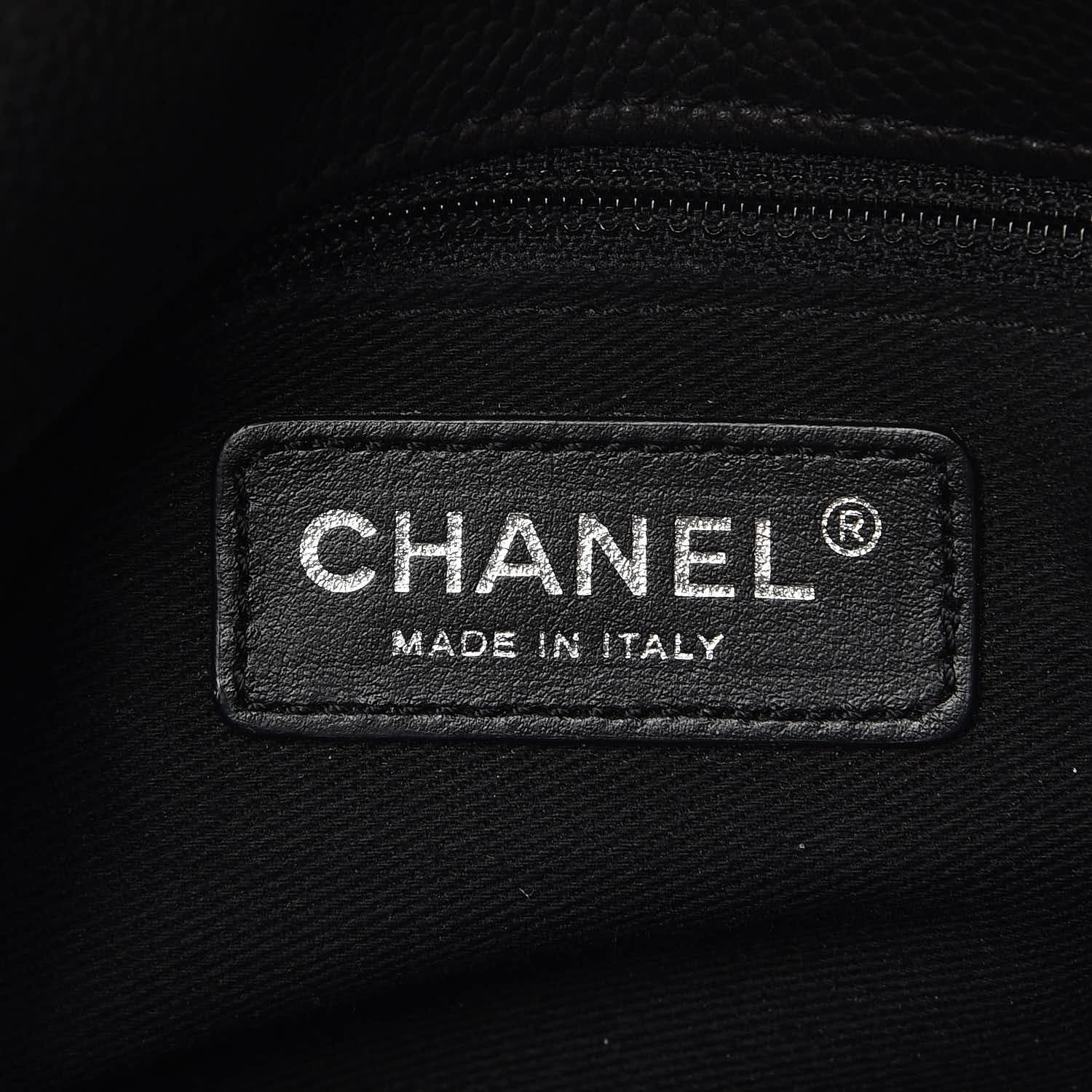 Chanel Caviar Quilted Medium Now and Forever Flap Black 6 of 8
